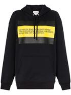 Calvin Klein Jeans Est. 1978 Logo Cotton Hoodie - Black