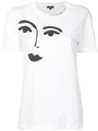 Emporio Armani Face Print T-shirt - White