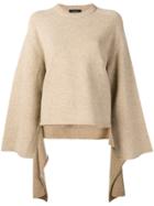 Joseph Oversized Asymmetric Sweater - Neutrals