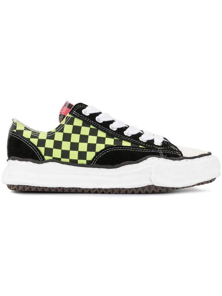 Maison Mihara Yasuhiro Check Print Sneakers - Multicolour