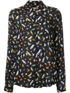 Maison Olga - 'kamik' Shirt - Women - Viscose - 0, Black, Viscose