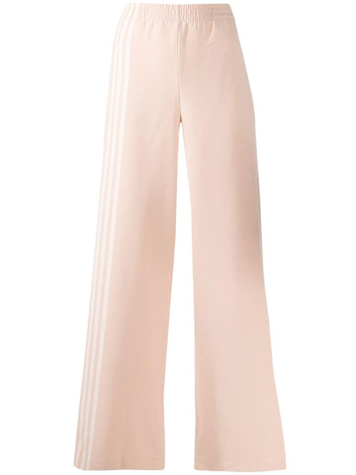 Adidas Tlrd Wide-leg Track Pants - Neutrals