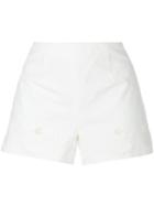 Red Valentino Sangello Shorts, Women's, Size: 38, White, Cotton