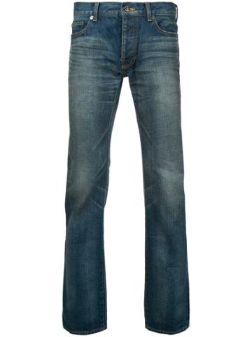 Addict Clothes Japan Washed Boot-cut Jeans - Blue