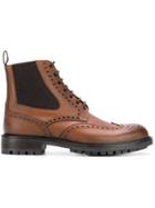 Cenere Gb Lace-up Ankle Boots - Brown