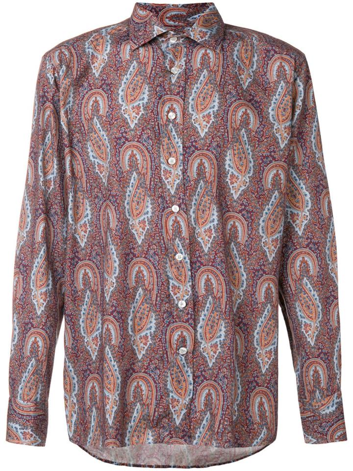 Etro Paisley Print Shirt - Pink