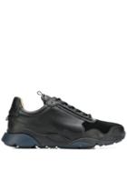 Zespa Fabric Mix Sneakers - Black