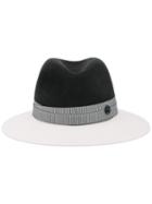 Maison Michel Henrietta Hat, Women's, Size: Large, Grey, Wool Felt