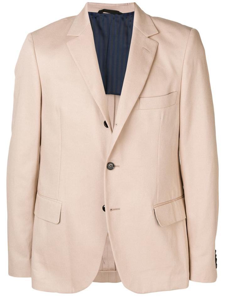 Mp Massimo Piombo Single-breasted Blazer - Neutrals