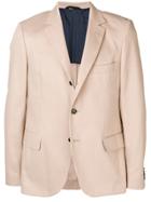 Mp Massimo Piombo Single-breasted Blazer - Neutrals