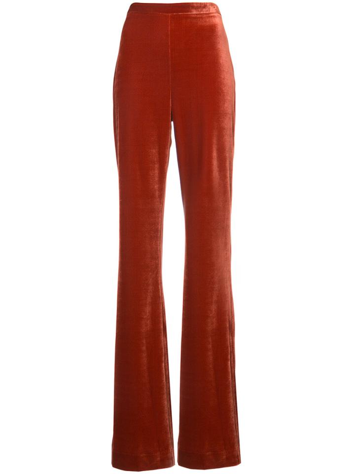 Christian Siriano Wide Leg Trousers - Red