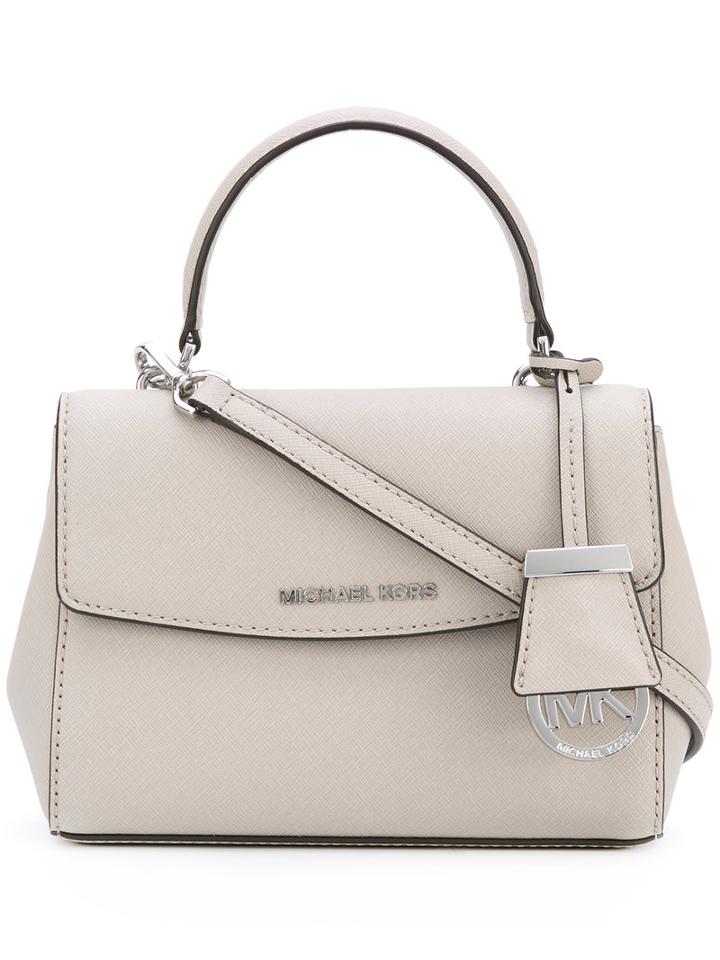 Michael Michael Kors - Extra Small Ava Shoulder Bag - Women - Leather/polyester - One Size, Women's, Nude/neutrals, Leather/polyester