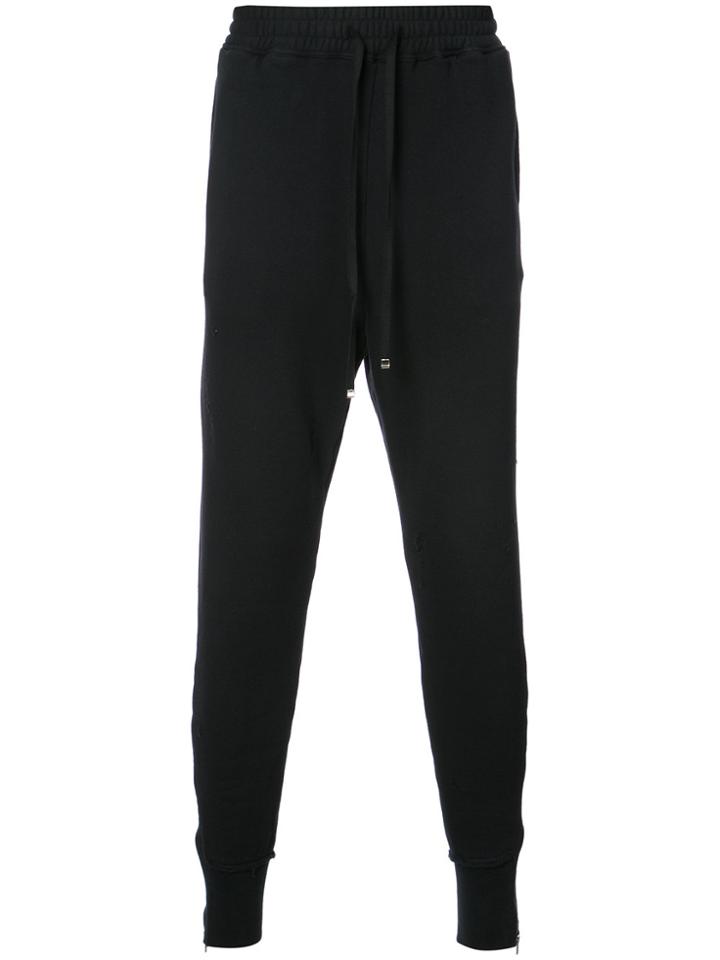 Maison Mihara Yasuhiro Drawstring Track Pants - Black