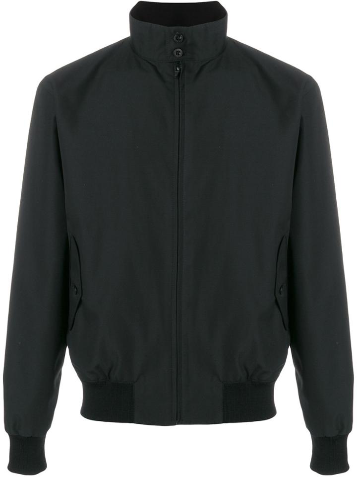 Fred Perry X Art Comes First Funnel Neck Jacket - Black