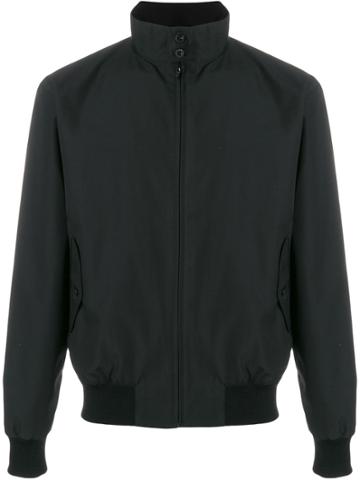 Fred Perry X Art Comes First Funnel Neck Jacket - Black