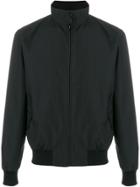 Fred Perry X Art Comes First Funnel Neck Jacket - Black
