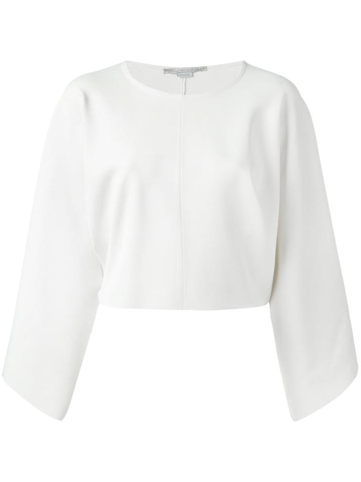 Stella Mccartney Cropped Jumper, Women's, Size: 44, Nude/neutrals, Polyester/viscose