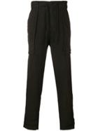 Transit Relaxed-fit Trousers - Black