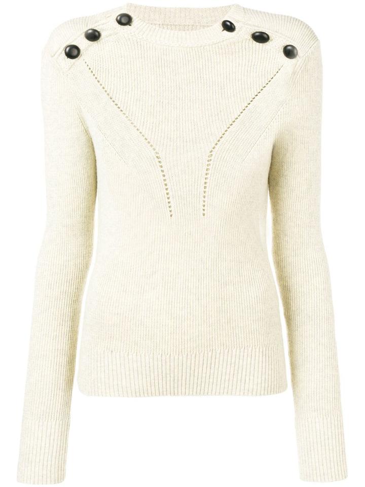 Isabel Marant Étoile Koyla Sweater - Neutrals
