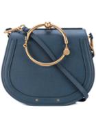Chloé - Nile Bracelet Bag - Women - Calf Leather - One Size, Blue, Calf Leather