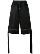 Nicopanda Bow Nation Basketball Shorts, Women's, Size: Small, Black, Cotton/polyester