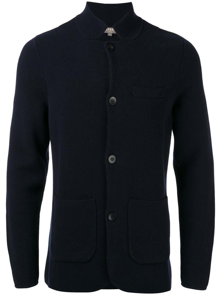 N.peal Milano Jacket, Men's, Size: Large, Blue, Cashmere