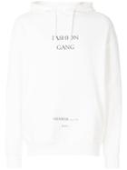 Ih Nom Uh Nit Slogan-print Hoodie - White
