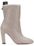 Stuart Weitzman High Heel Boots - Grey