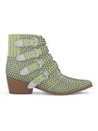 Toga Pulla Micheal Western Boots - Green