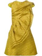 Christian Siriano Ruffled Skater Dress