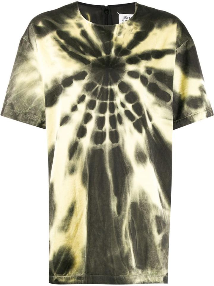 Maison Margiela Spiral Tie-dye T-shirt - Black
