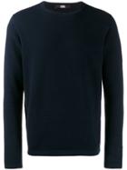 Karl Lagerfeld Structured Pattern Jumper - Blue