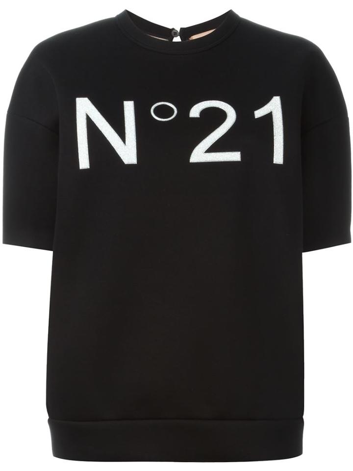 No21 Logo Print Sweater
