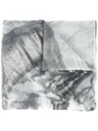 Brunello Cucinelli - Metallic Effect Scarf - Women - Cashmere - One Size, Women's, Grey, Cashmere