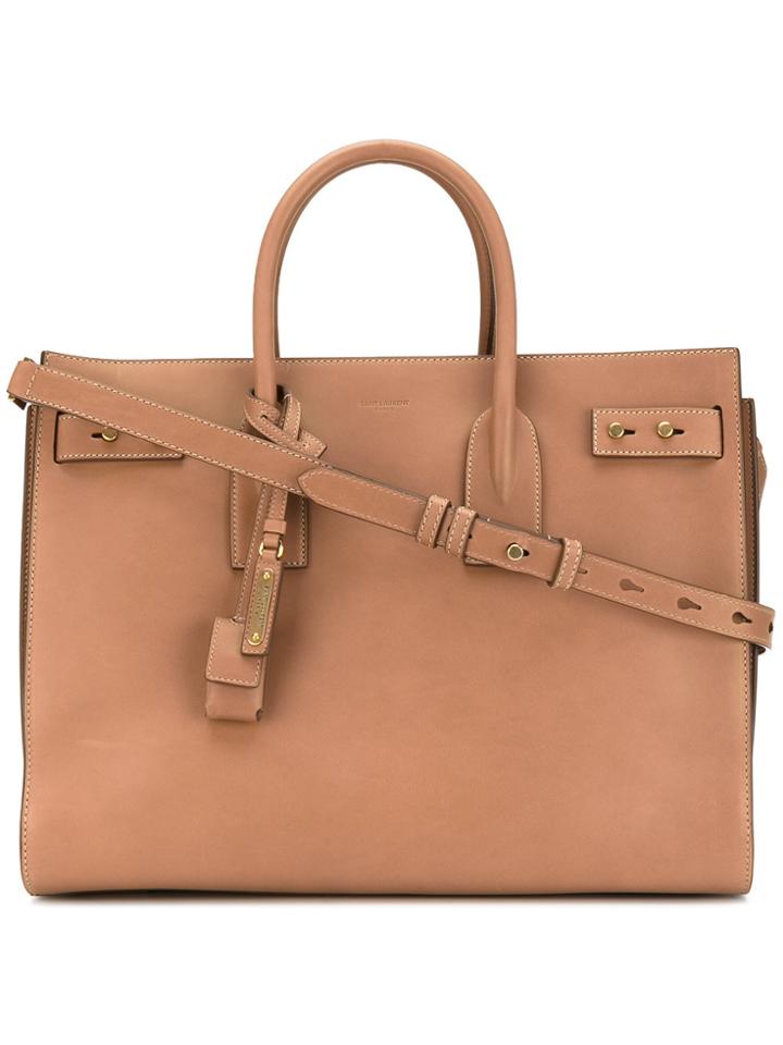 Saint Laurent Sac De Jour Bag - Nude & Neutrals