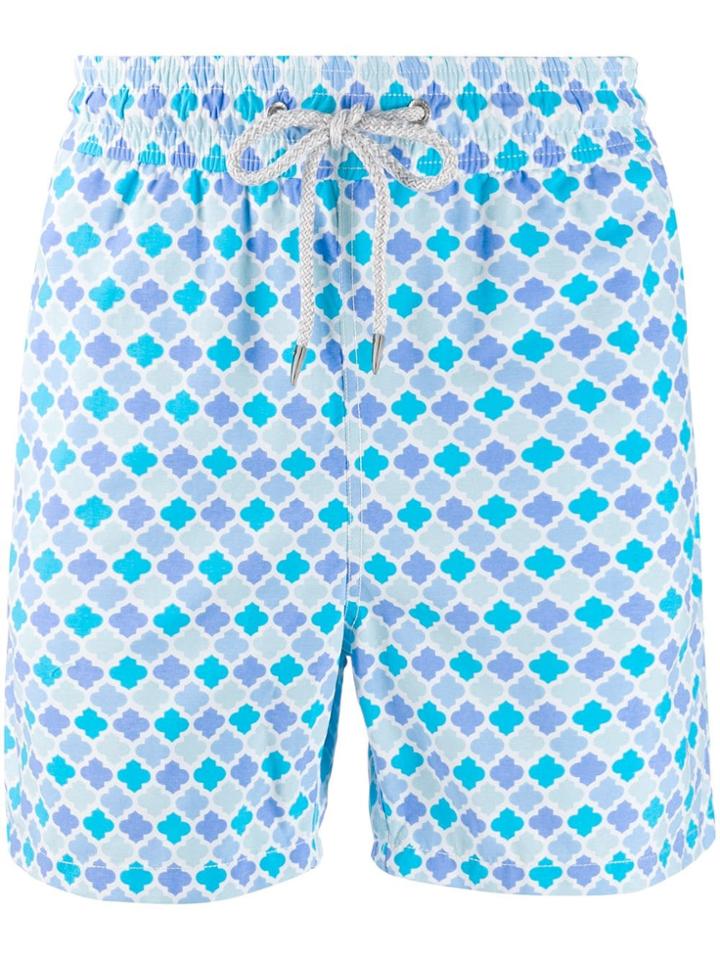 Love Brand Printed Swim Shorts - Blue