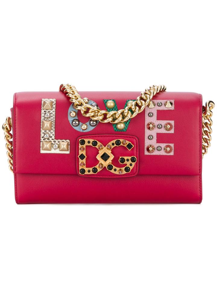 Dolce & Gabbana Dg Millennial Shoulder Bag - Red