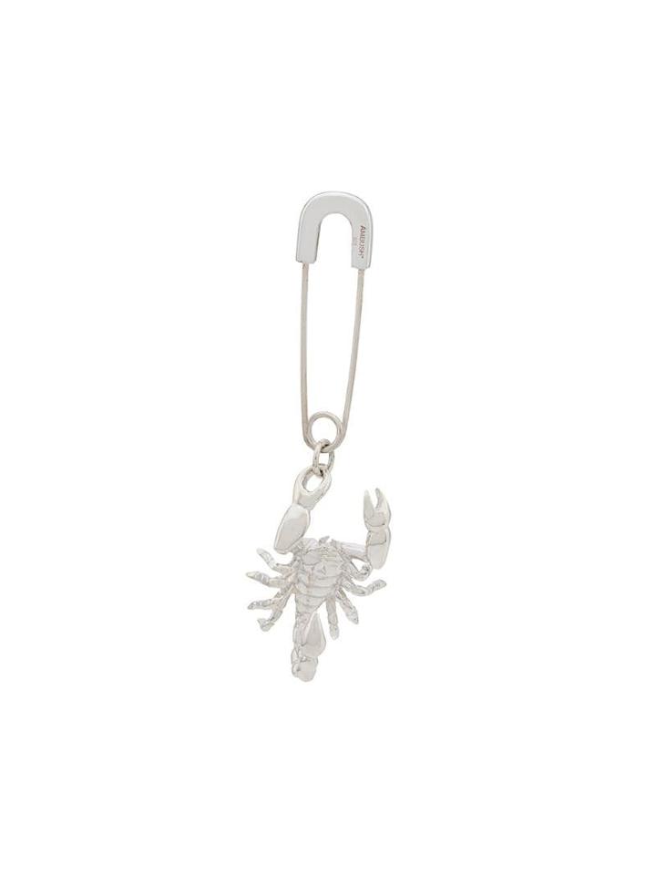 Ambush Scorpion Safety Pin - Silver