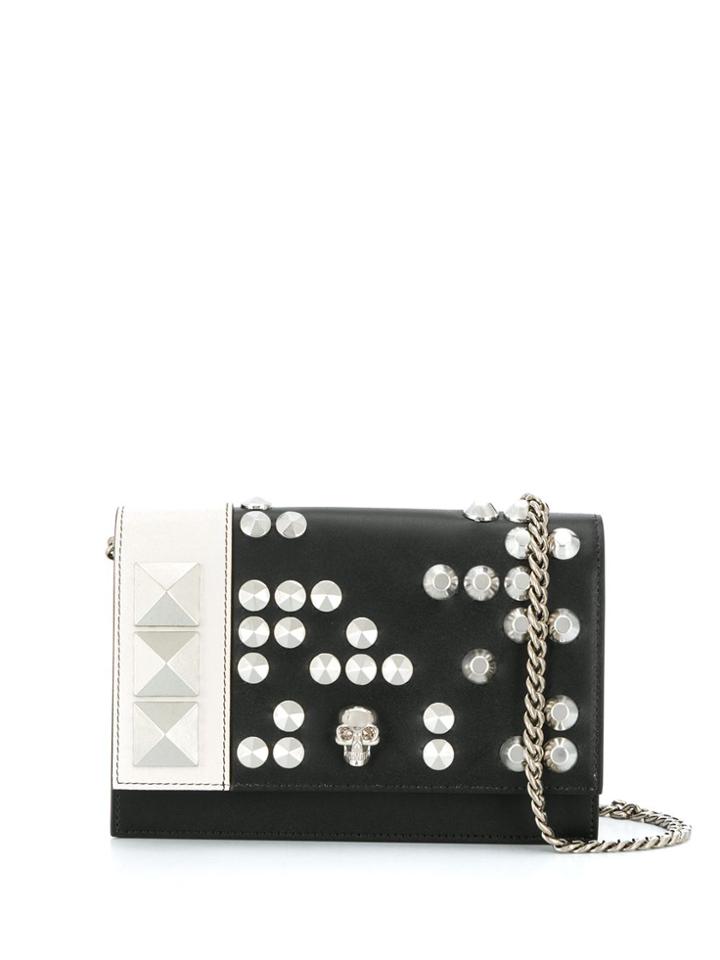 Alexander Mcqueen Studded Crossbody Bag - Black