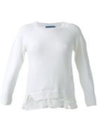 Guild Prime Crew Neck Lace Insert Jumper