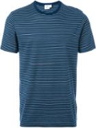 Sunspel Striped T-shirt, Men's, Size: Xl, Blue, Cotton