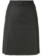 Chanel Pre-owned A-line Skirt - Grey
