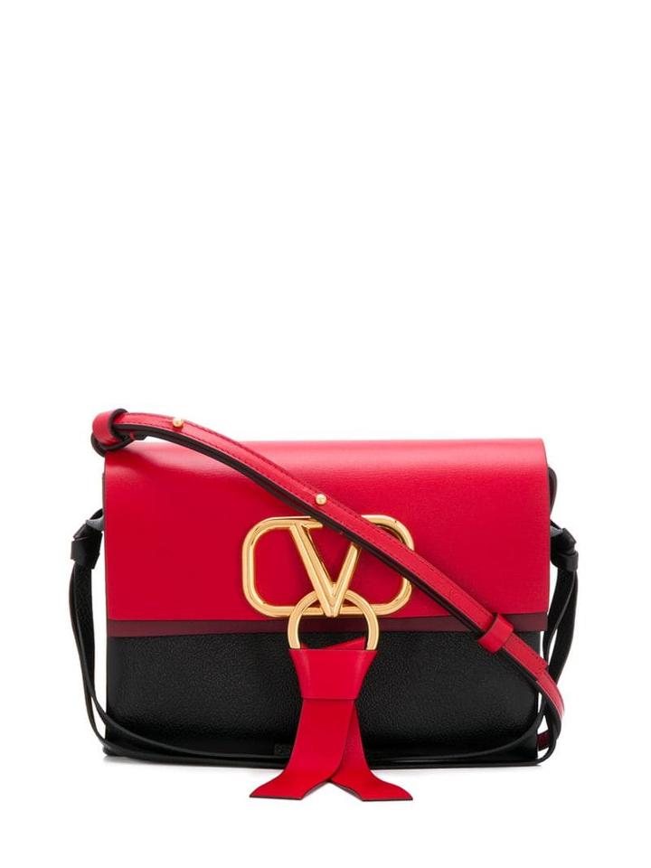 Valentino Valentino Garavani Small Vring Shoulder Bag - Black