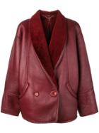 A.n.g.e.l.o. Vintage Cult 1980's Oversized Jacket - Red