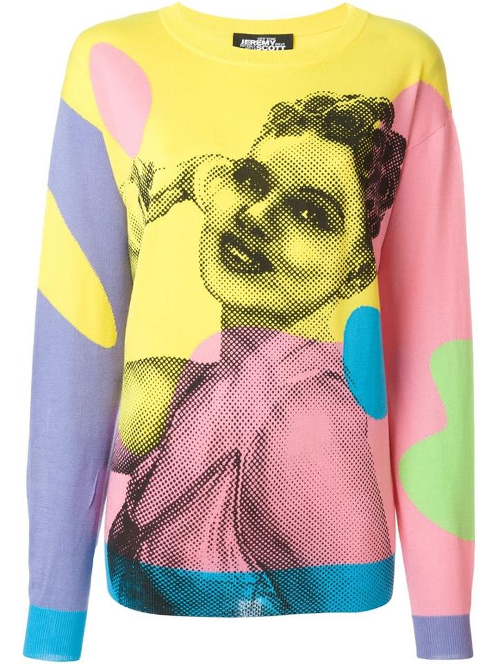 Jeremy Scott Shower Girl Sweater, Size: Small, Cotton