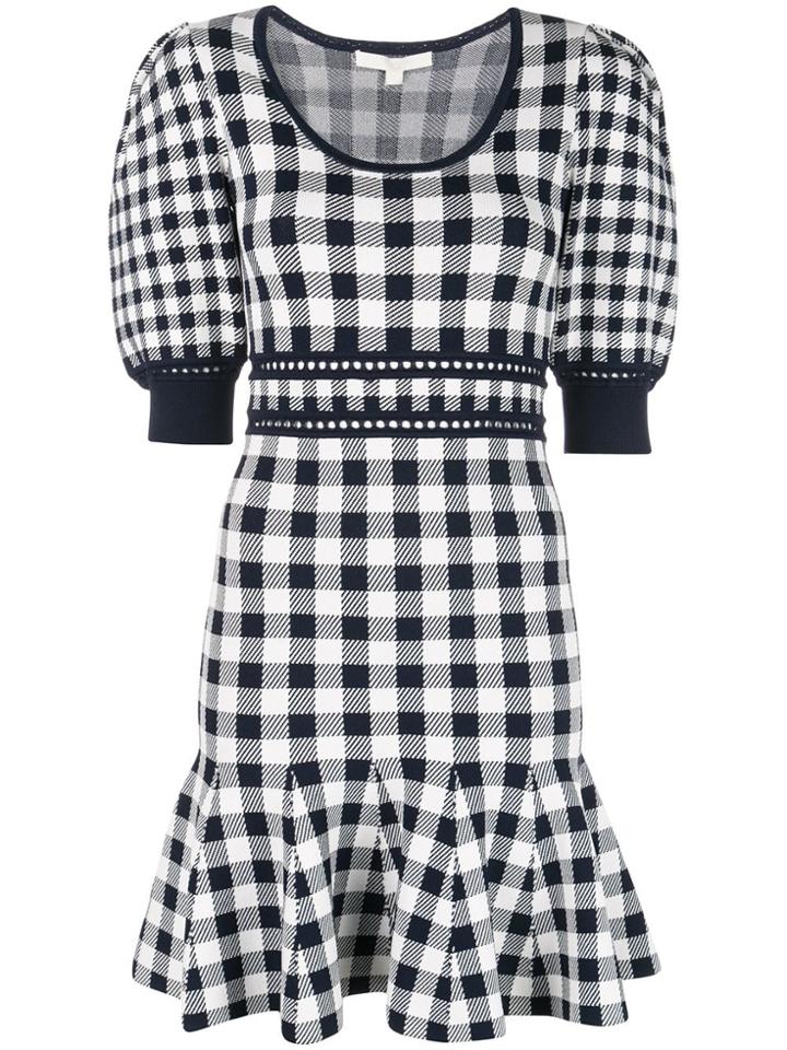 Jonathan Simkhai Check Short Dress - White
