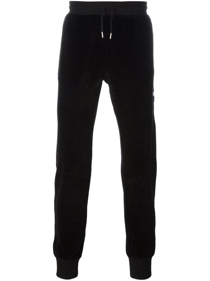 Les (art)ists Drawstring Track Pants, Men's, Size: Xl, Black, Cotton/polyester
