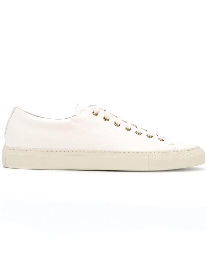 Buttero Flat Plimsoll Sneakers - White