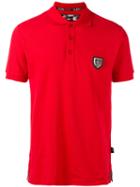Plein Sport Classic Polo Top, Men's, Size: Xl, Red, Cotton