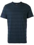Barbour - Textured Stripe T-shirt - Men - Cotton - M, Blue, Cotton
